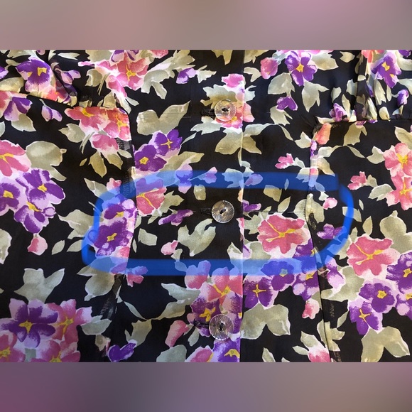 Anna Sui floral spring/summer dress. - Picture 7 of 8